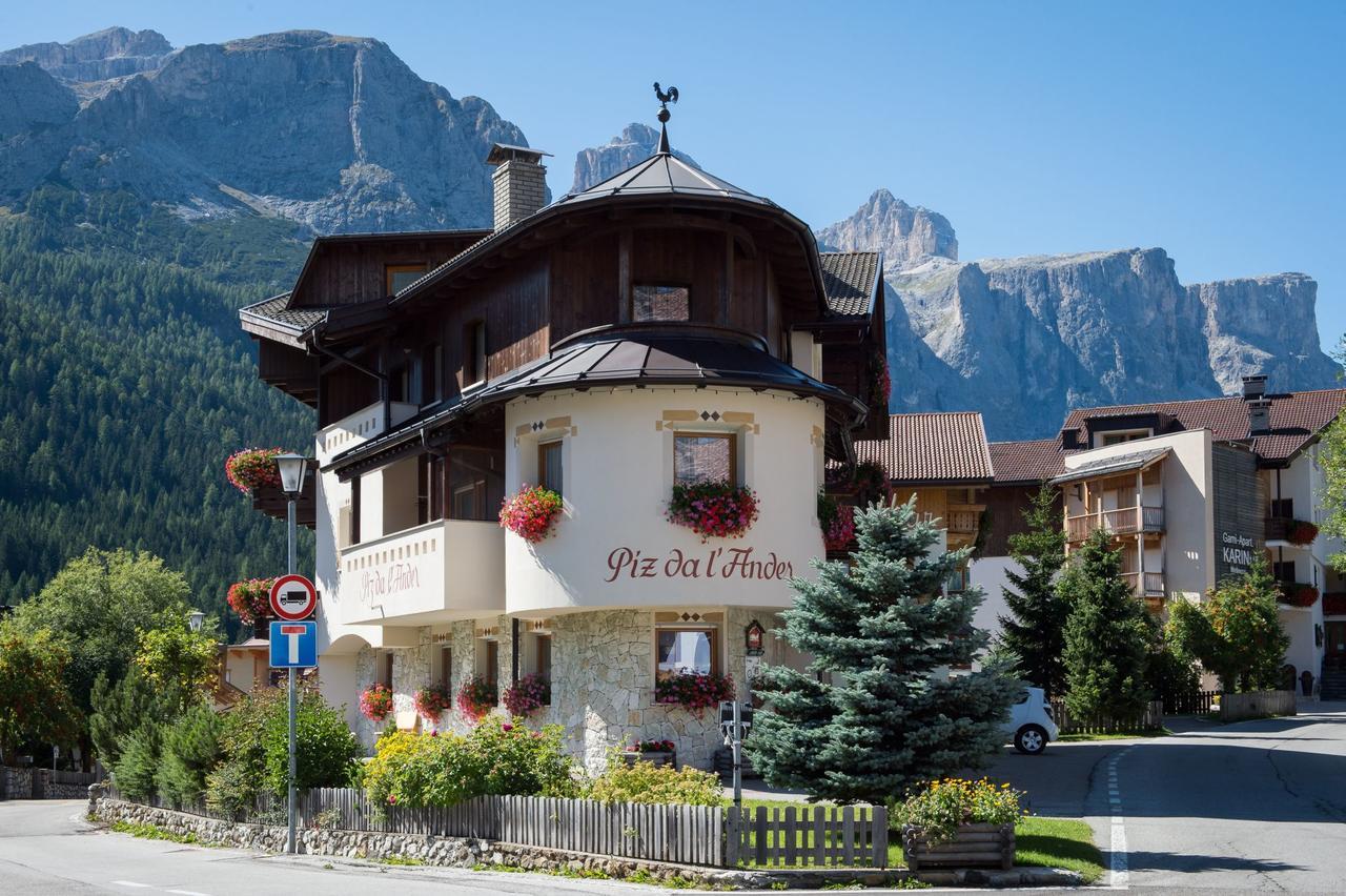 Garni Piz Da L'Ander Hotel Corvara In Badia Exterior photo